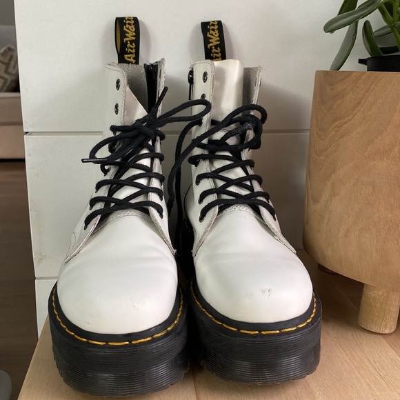 Jadon Boot Smooth Leather Platforms - Picture 3 of 16